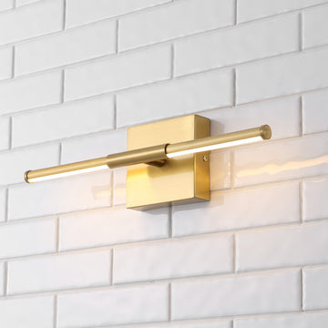 Makena Modern Minimalist Dimmable Integrated LED Metal Wall Sconce